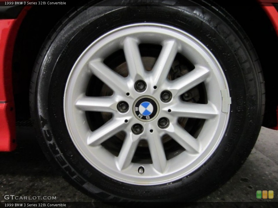 1999 BMW 3 Series 328i Convertible Wheel and Tire Photo #53828108
