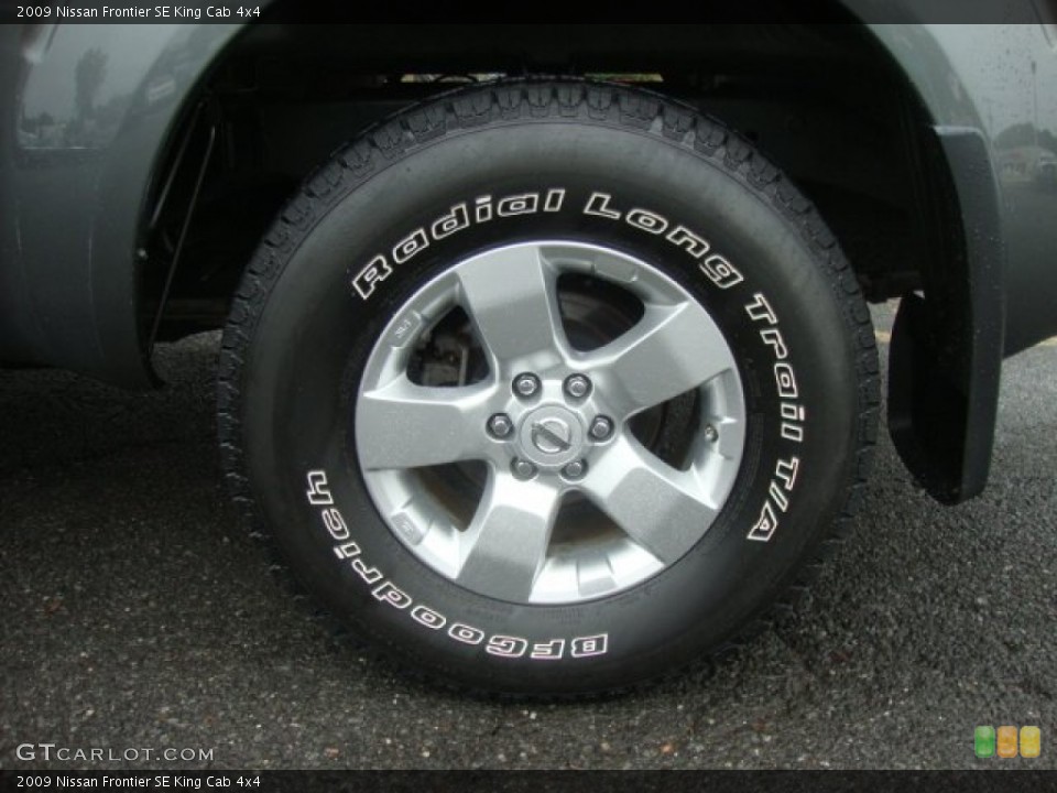 2009 Nissan Frontier SE King Cab 4x4 Wheel and Tire Photo #53829539