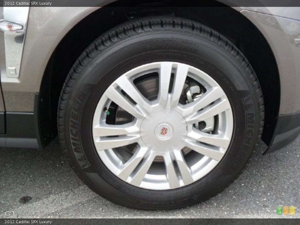2012 Cadillac SRX Luxury Wheel and Tire Photo #53834080