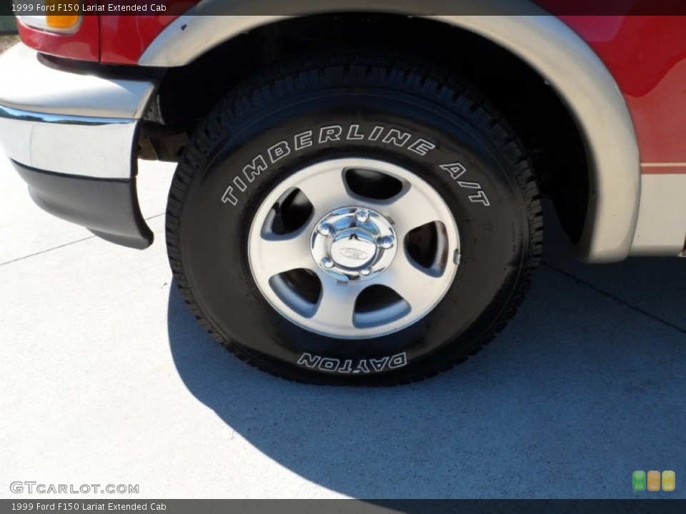 1999 Ford F150 Lariat Extended Cab Wheel and Tire Photo #53834083