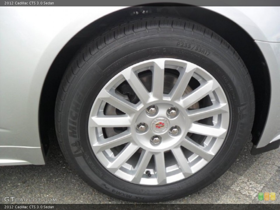 2012 Cadillac CTS 3.0 Sedan Wheel and Tire Photo #53834227