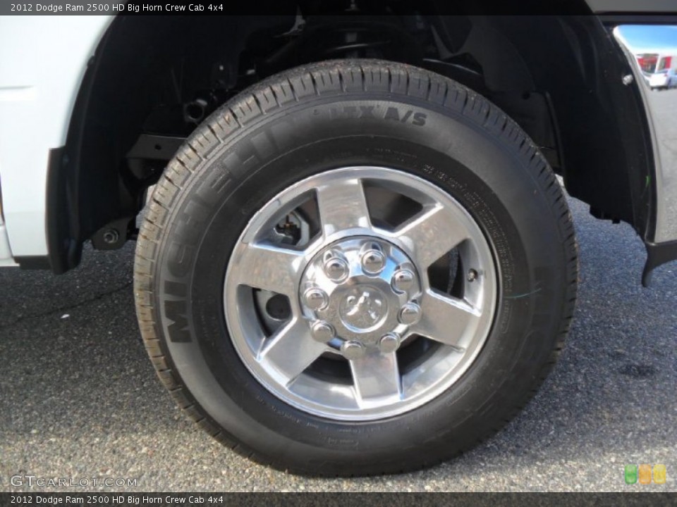 2012 Dodge Ram 2500 HD Big Horn Crew Cab 4x4 Wheel and Tire Photo #53836297