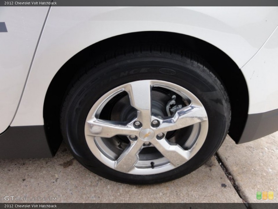 2012 Chevrolet Volt Hatchback Wheel and Tire Photo #53838811