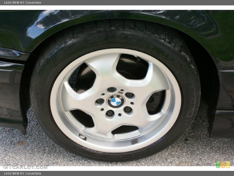 1999 BMW M3 Convertible Wheel and Tire Photo #53840131