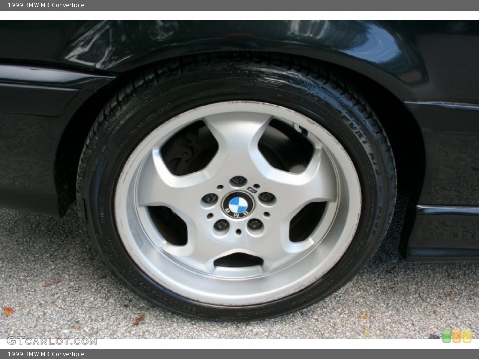 1999 BMW M3 Convertible Wheel and Tire Photo #53840148