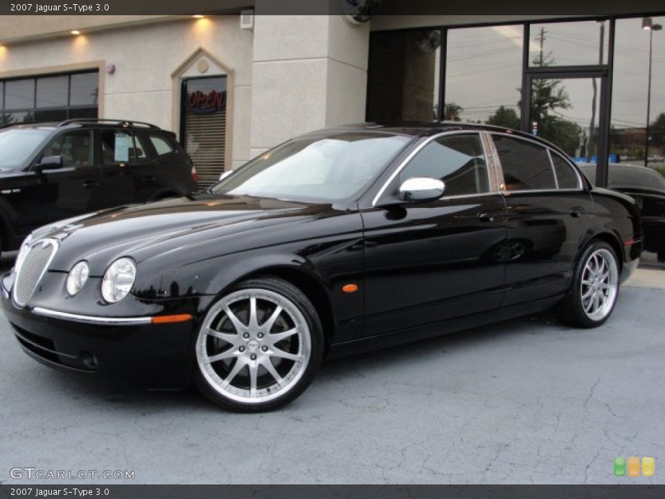 2007 Jaguar S-Type Custom Wheel and Tire Photo #53842074