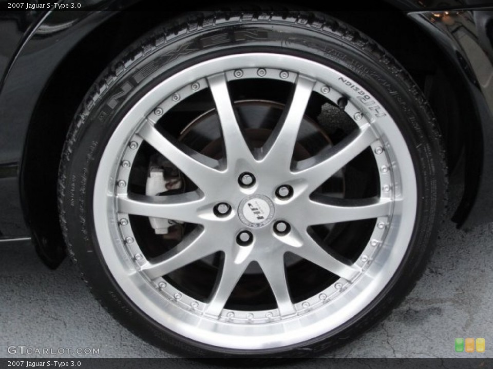 2007 Jaguar S-Type 3.0 Wheel and Tire Photo #53842125