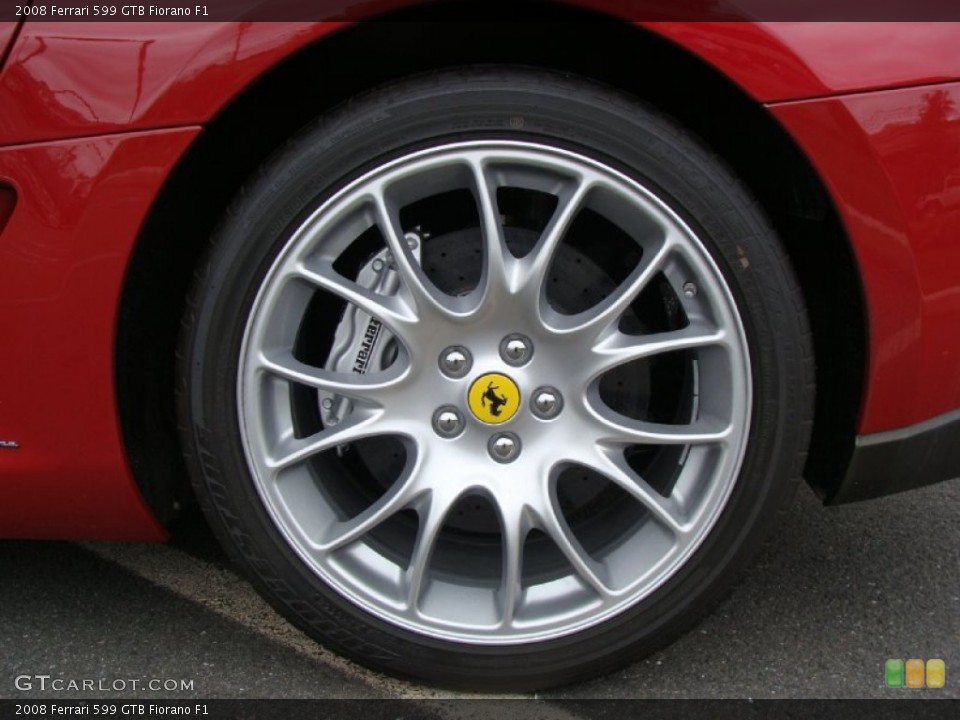 2008 Ferrari 599 GTB Fiorano F1 Wheel and Tire Photo #53846061