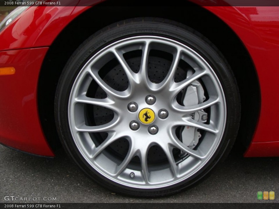 2008 Ferrari 599 GTB Fiorano F1 Wheel and Tire Photo #53846070