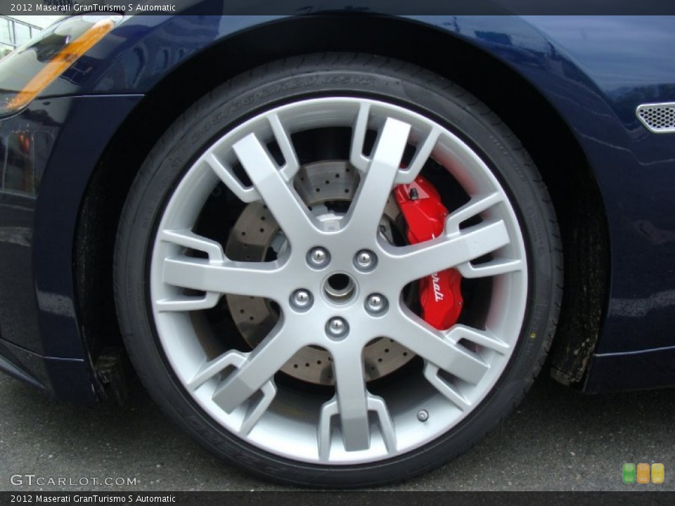 2012 Maserati GranTurismo S Automatic Wheel and Tire Photo #53846415