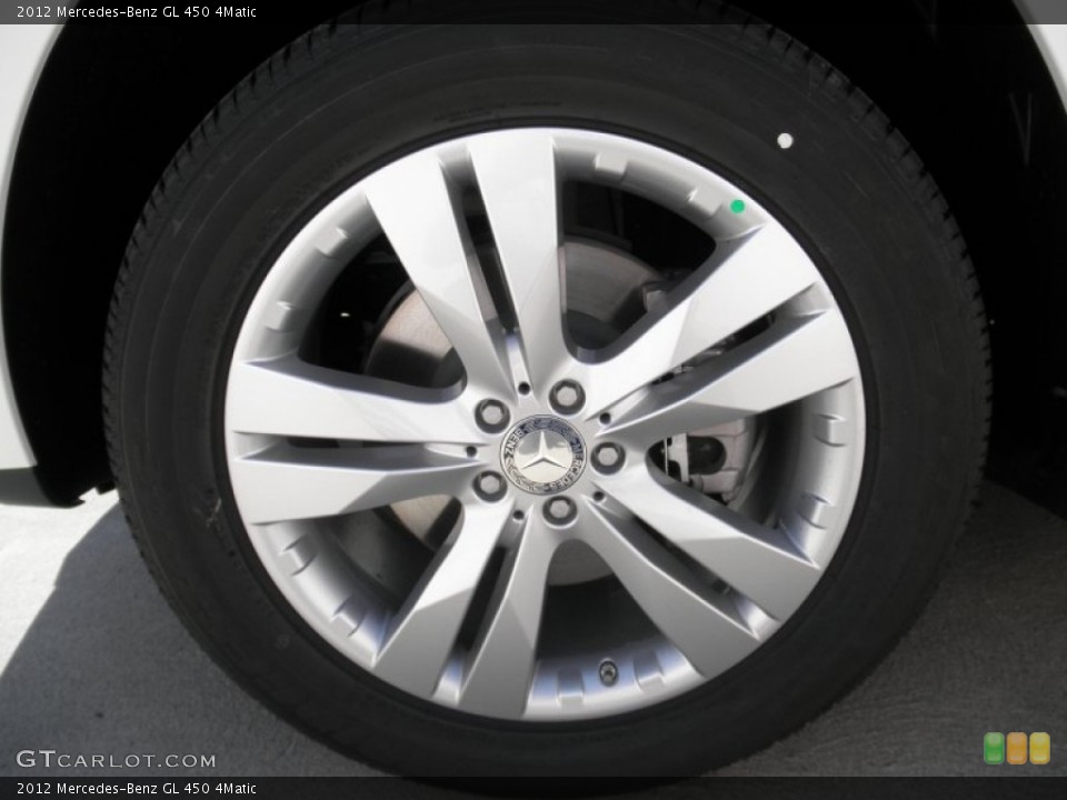 2012 Mercedes-Benz GL 450 4Matic Wheel and Tire Photo #53847024