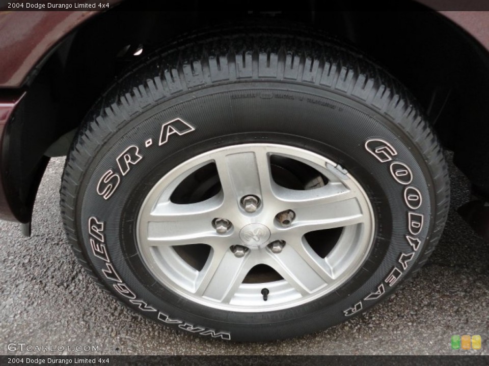 2004 Dodge Durango Limited 4x4 Wheel and Tire Photo #53849244