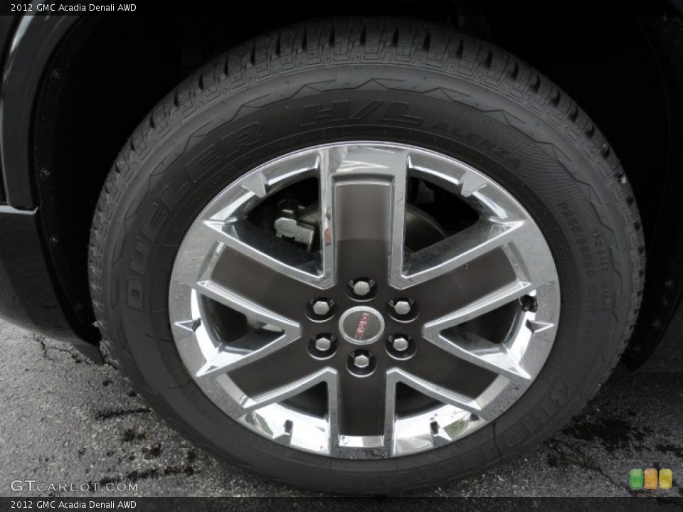 2012 GMC Acadia Denali AWD Wheel and Tire Photo #53849440