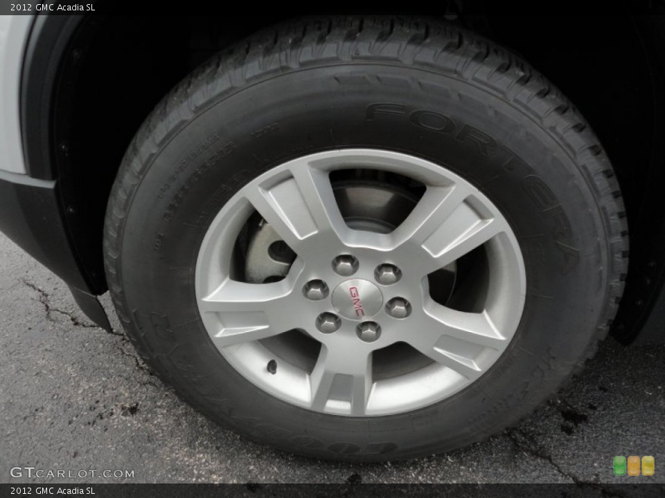 2012 GMC Acadia SL Wheel and Tire Photo #53849619
