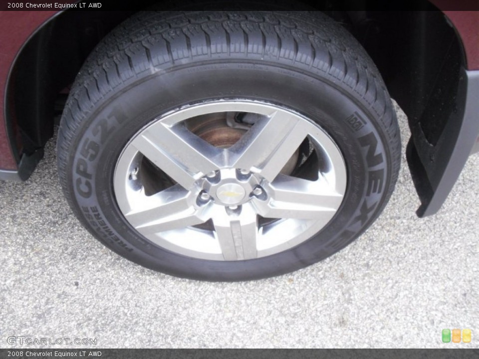 2008 Chevrolet Equinox LT AWD Wheel and Tire Photo #53849997