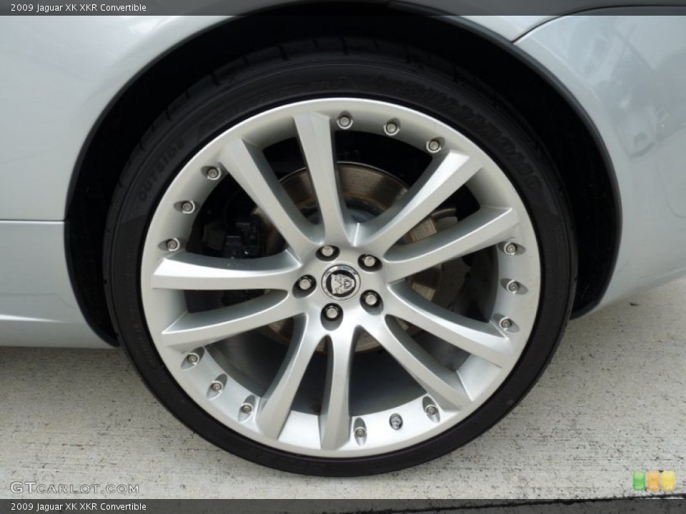 2009 Jaguar XK XKR Convertible Wheel and Tire Photo #53852979