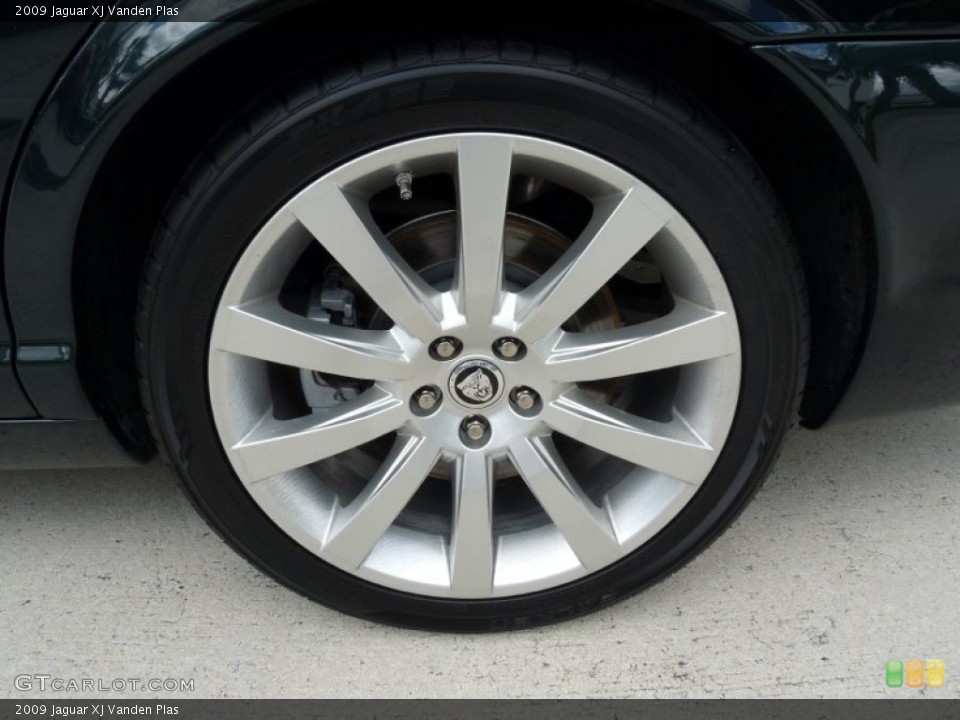 2009 Jaguar XJ Vanden Plas Wheel and Tire Photo #53853210