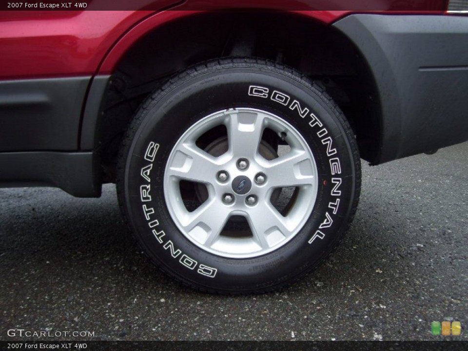 2007 Ford Escape XLT 4WD Wheel and Tire Photo #53854323