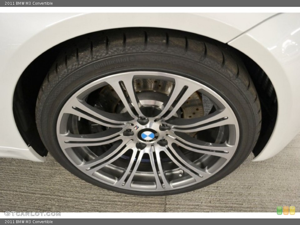 2011 BMW M3 Convertible Wheel and Tire Photo #53859019