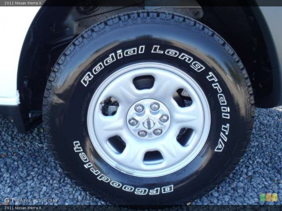 2011 Nissan Xterra X Wheel and Tire Photo #53860807