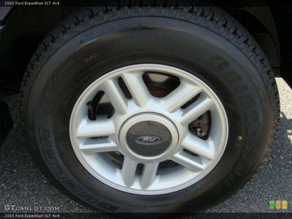 2003 Ford Expedition XLT 4x4 Wheel and Tire Photo #53863051