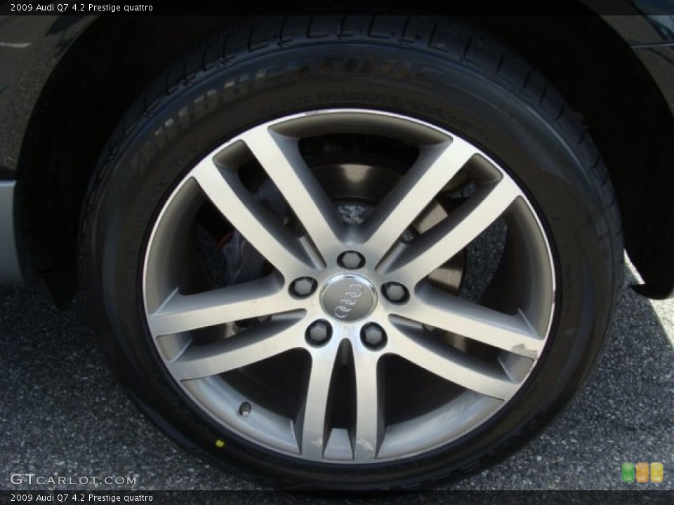 2009 Audi Q7 4.2 Prestige quattro Wheel and Tire Photo #53863966