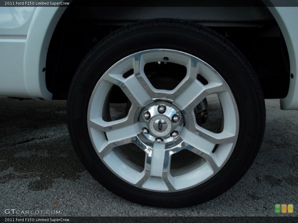 2011 Ford F150 Limited SuperCrew Wheel and Tire Photo #53864581