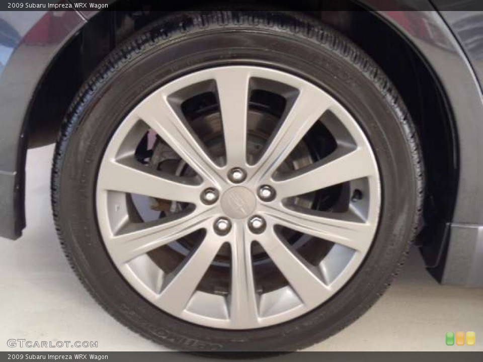 2009 Subaru Impreza WRX Wagon Wheel and Tire Photo #53866126