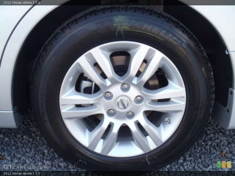 2012 Nissan Altima 2.5 S Wheel and Tire Photo #53870206