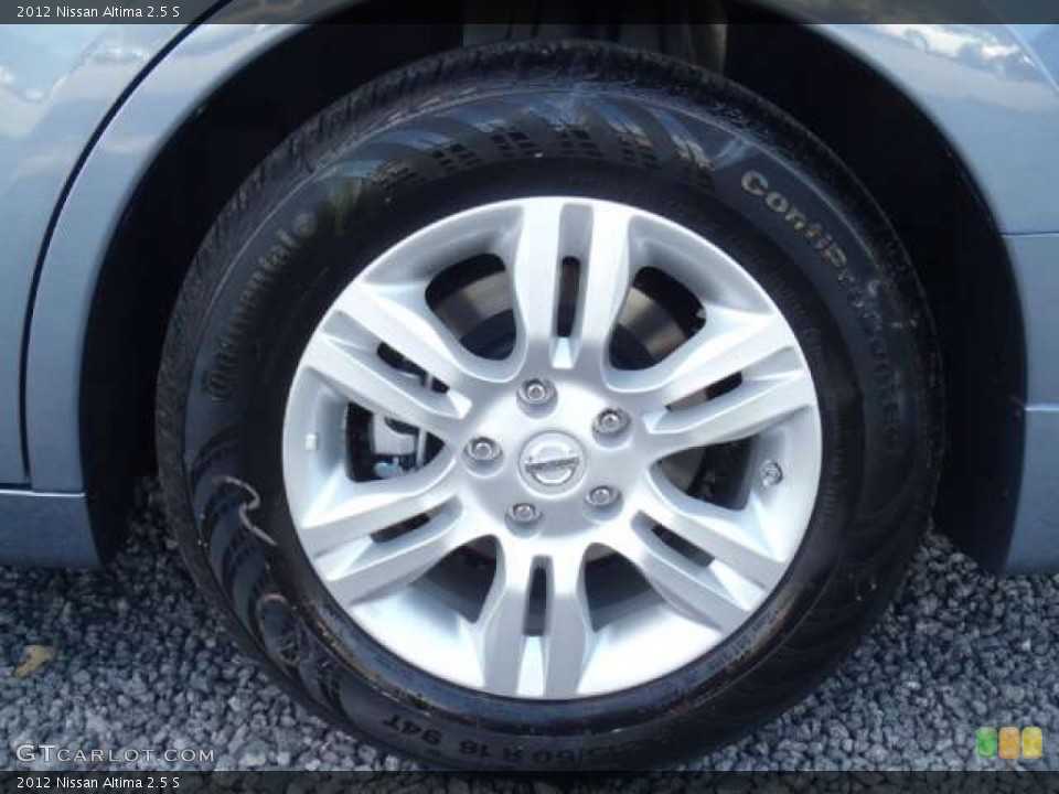 2012 Nissan Altima 2.5 S Wheel and Tire Photo #53870620