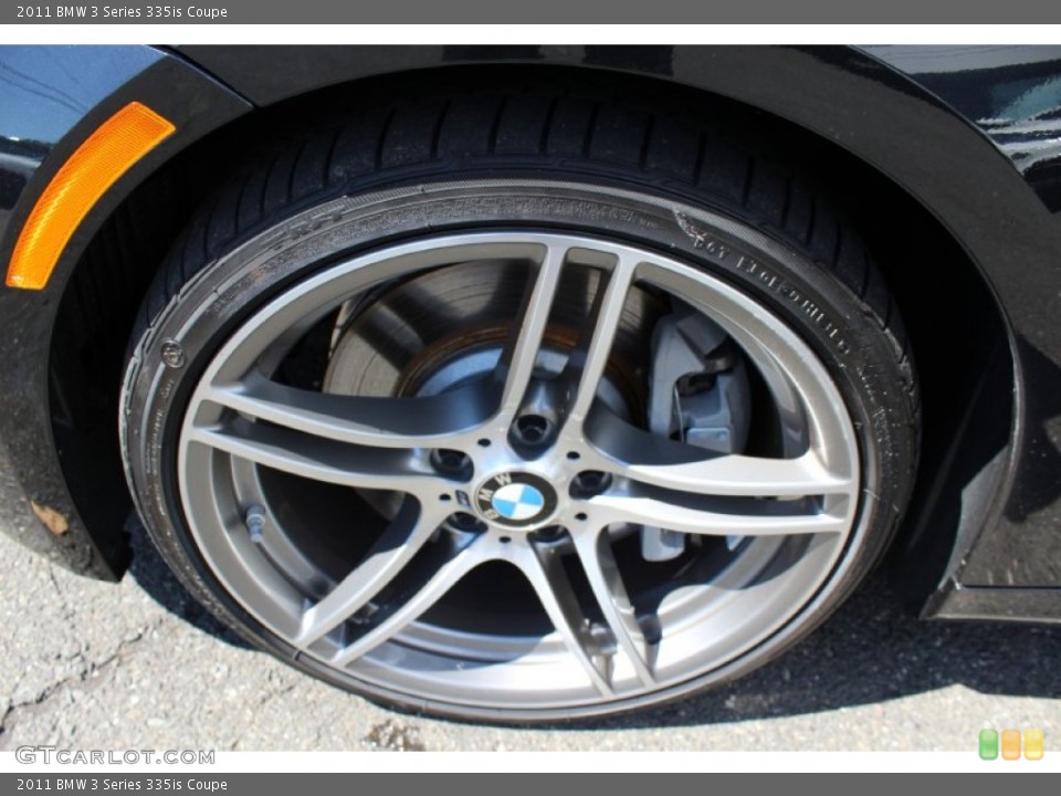 2011 BMW 3 Series 335is Coupe Wheel and Tire Photo #53871523