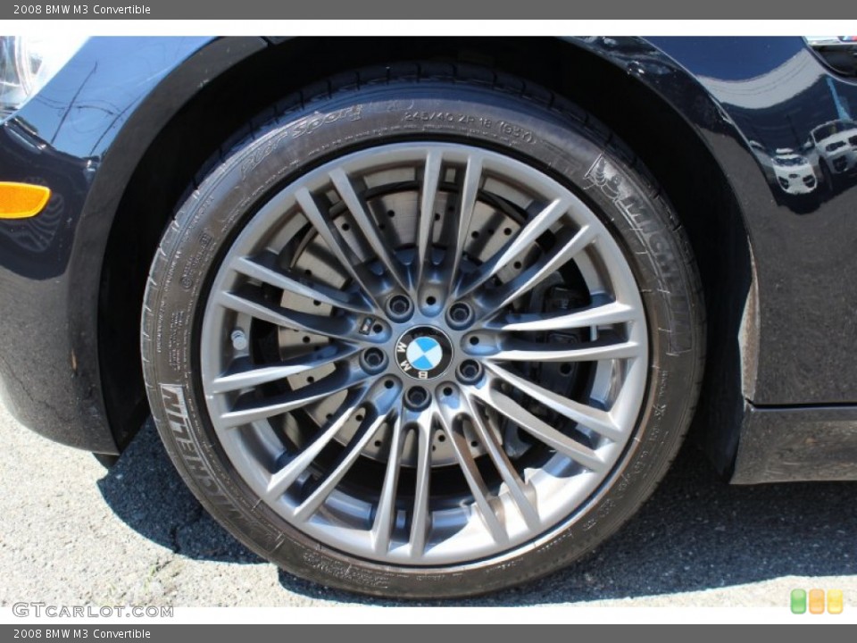 2008 BMW M3 Convertible Wheel and Tire Photo #53872462