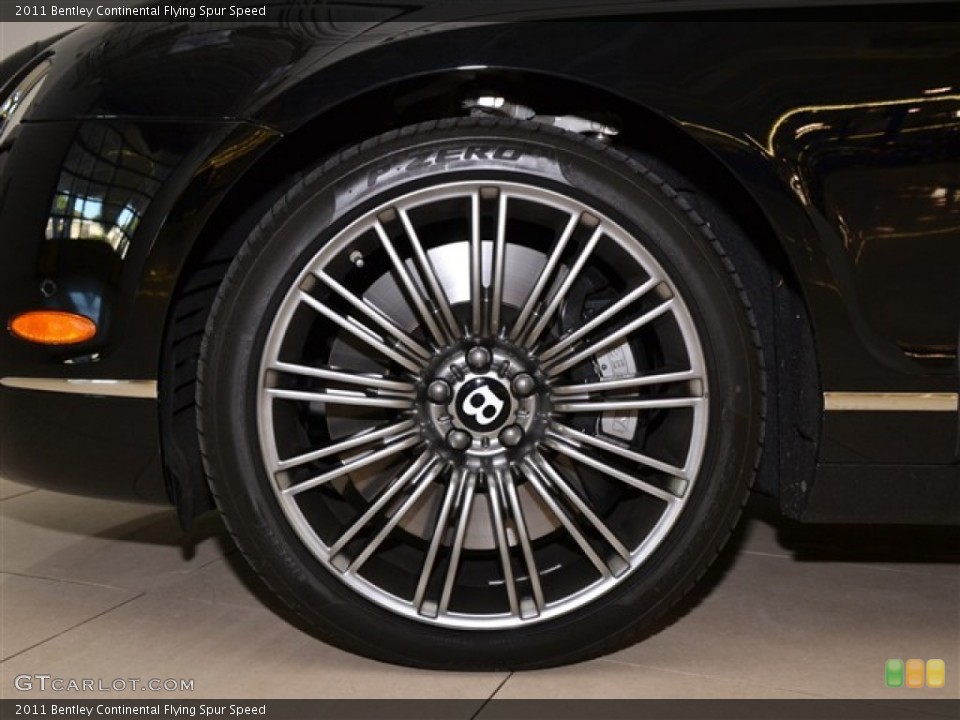 2011 Bentley Continental Flying Spur Speed Wheel and Tire Photo #53872894