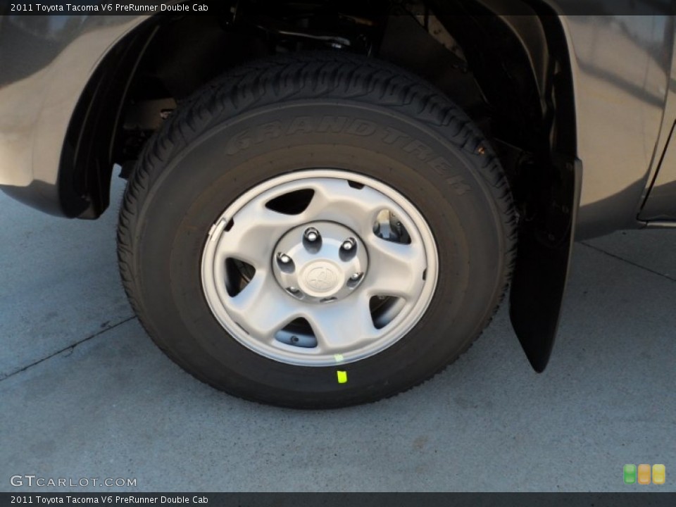 2011 Toyota Tacoma V6 PreRunner Double Cab Wheel and Tire Photo #53875379