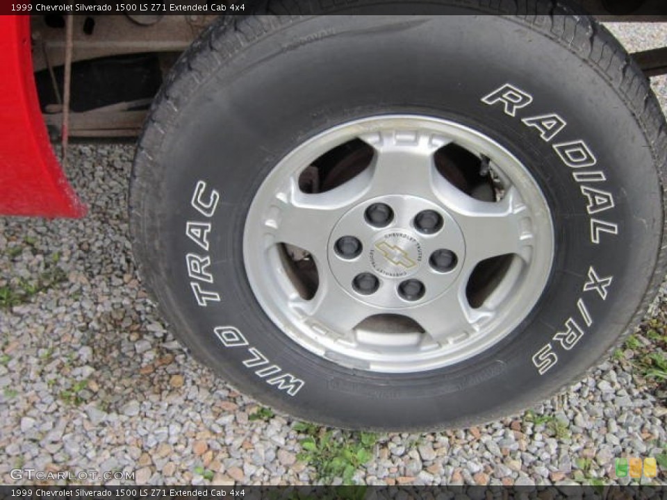 1999 Chevrolet Silverado 1500 LS Z71 Extended Cab 4x4 Wheel and Tire Photo #53885114