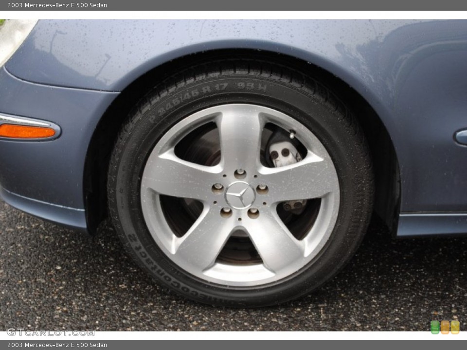 2003 Mercedes-Benz E 500 Sedan Wheel and Tire Photo #53888489
