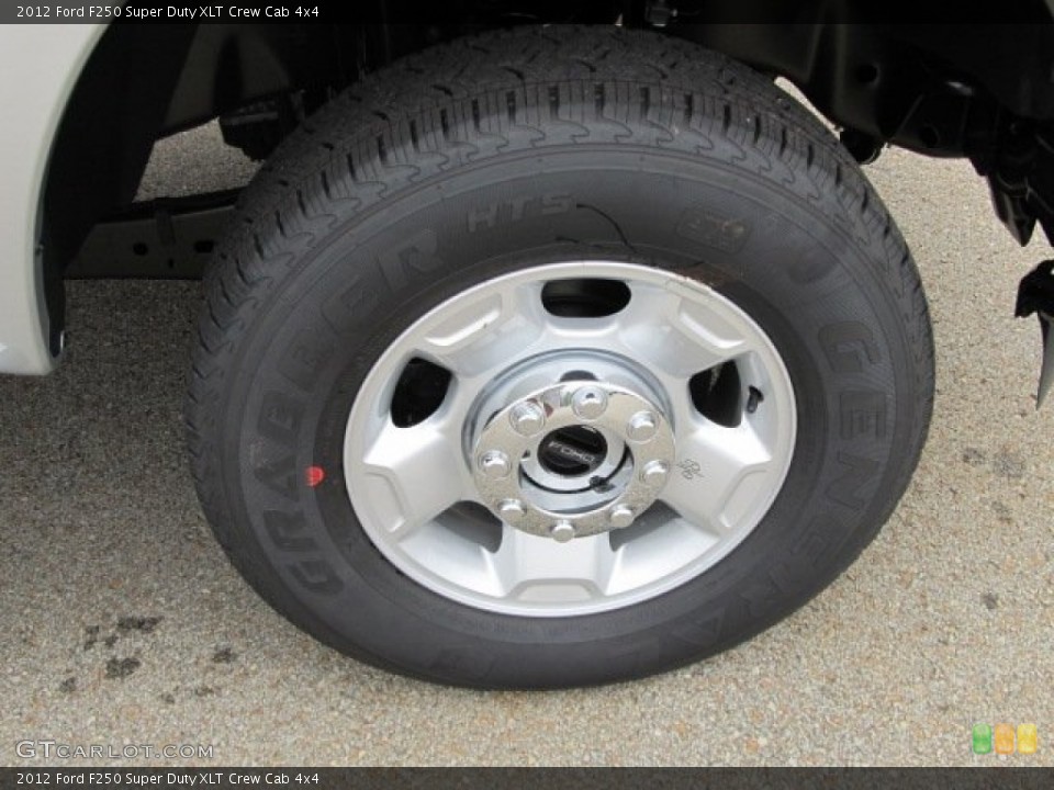 2012 Ford F250 Super Duty XLT Crew Cab 4x4 Wheel and Tire Photo #53890826
