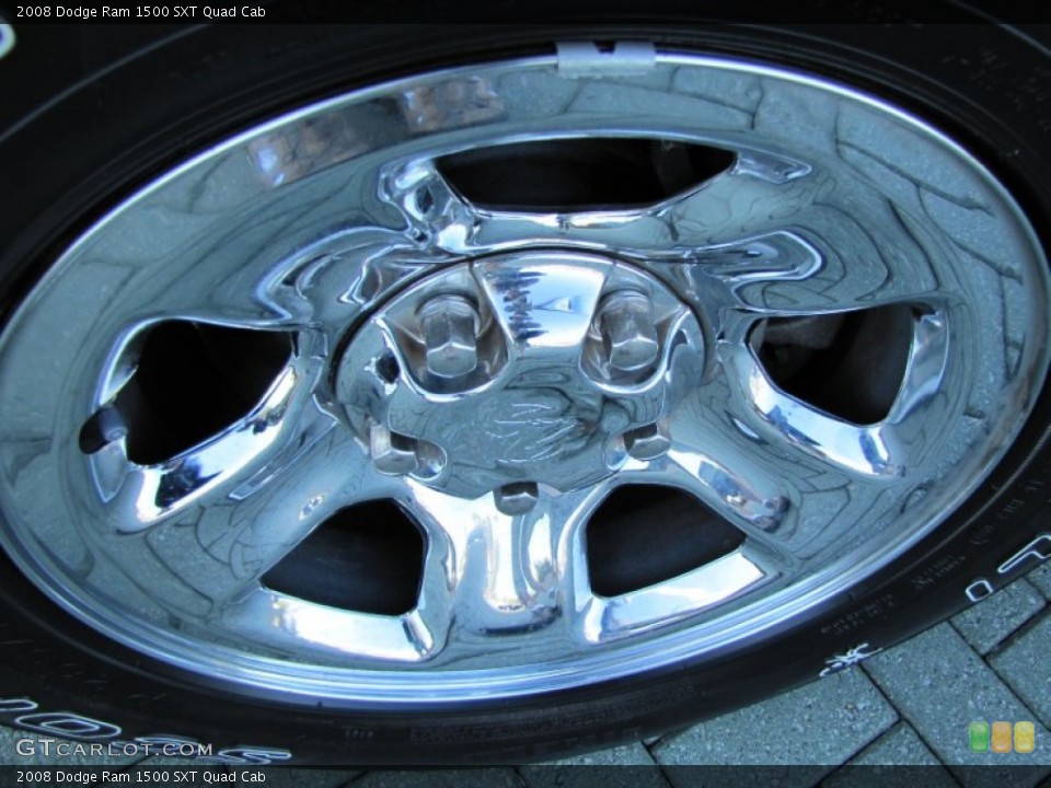 2008 Dodge Ram 1500 SXT Quad Cab Wheel and Tire Photo #53899433