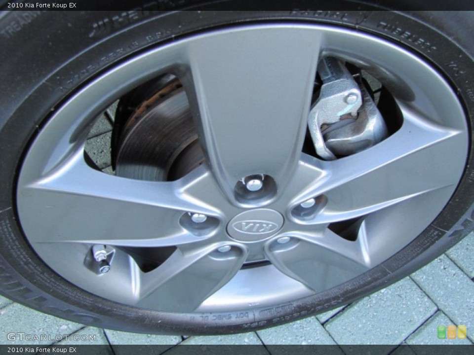 2010 Kia Forte Koup EX Wheel and Tire Photo #53900006