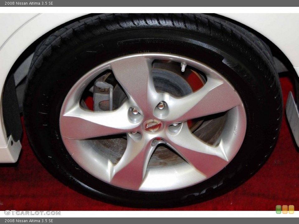 2008 Nissan Altima 3.5 SE Wheel and Tire Photo #53901251
