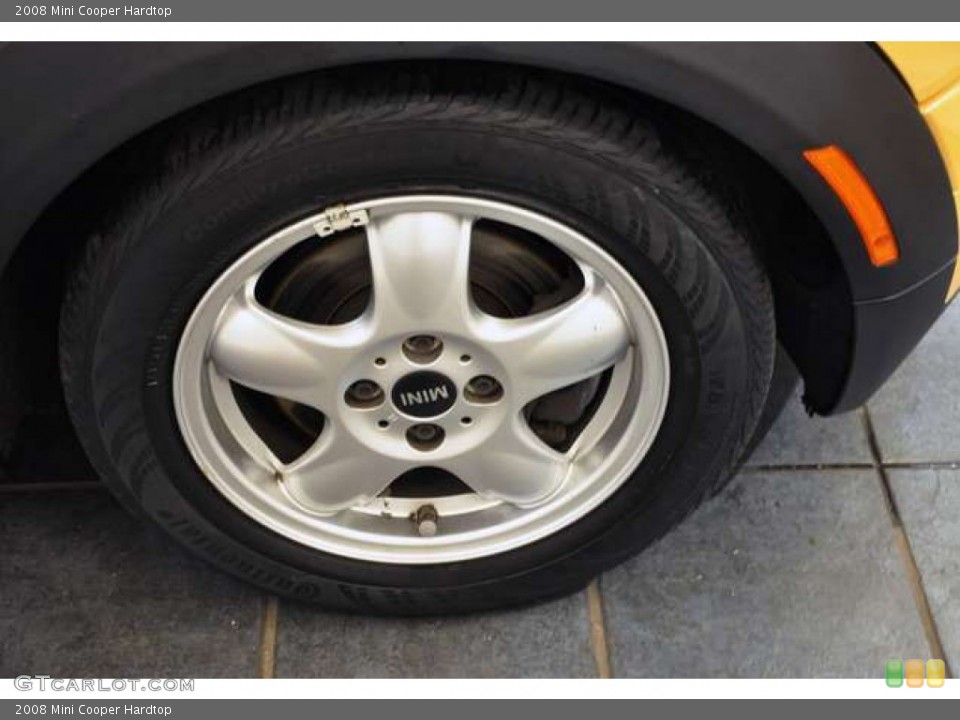 2008 Mini Cooper Hardtop Wheel and Tire Photo #53901911
