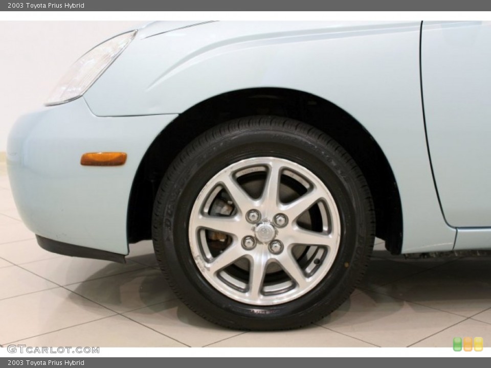 2003 Toyota Prius Hybrid Wheel and Tire Photo #53902361