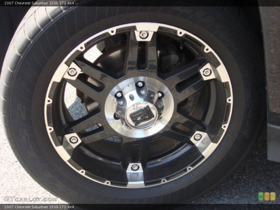2007 Chevrolet Suburban Custom Wheel and Tire Photo #53909272