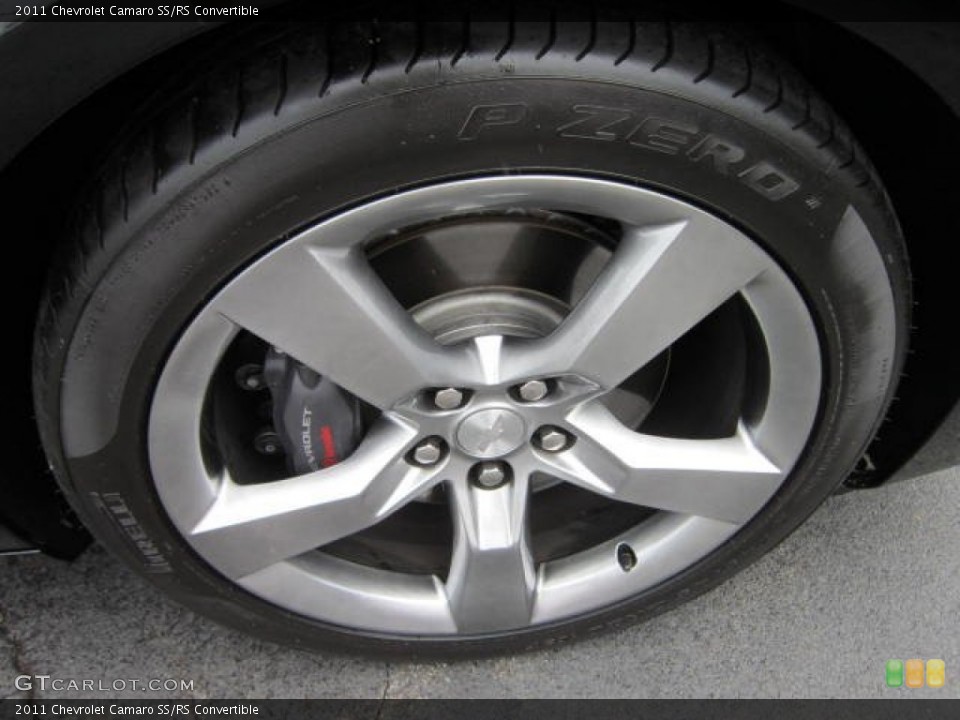 2011 Chevrolet Camaro SS/RS Convertible Wheel and Tire Photo #53910430