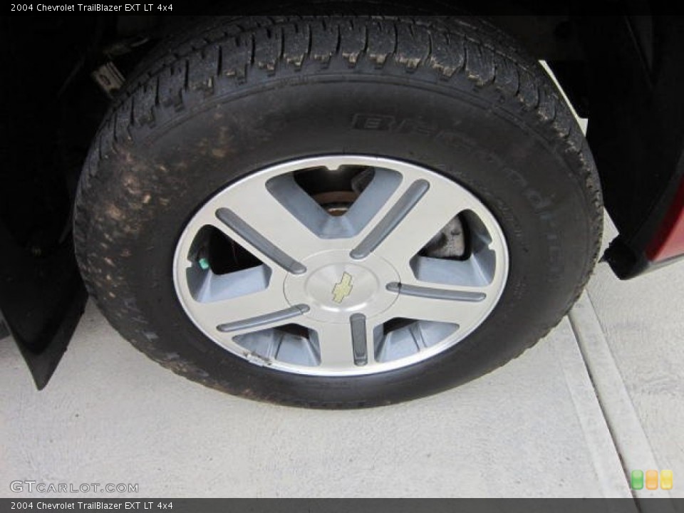 2004 Chevrolet TrailBlazer EXT LT 4x4 Wheel and Tire Photo #53911771