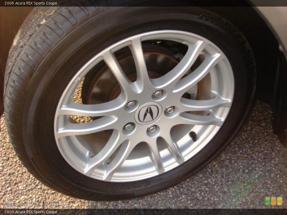 2006 Acura RSX Sports Coupe Wheel and Tire Photo #53912104