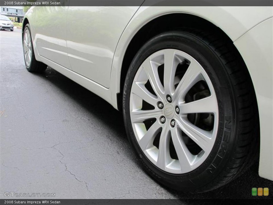 2008 Subaru Impreza WRX Sedan Wheel and Tire Photo #53913631