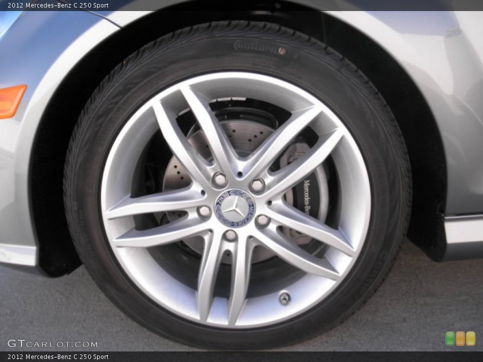 2012 Mercedes-Benz C 250 Sport Wheel and Tire Photo #53915221