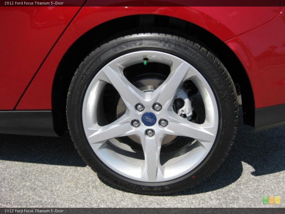 2012 Ford Focus Titanium 5-Door Wheel and Tire Photo #53915494