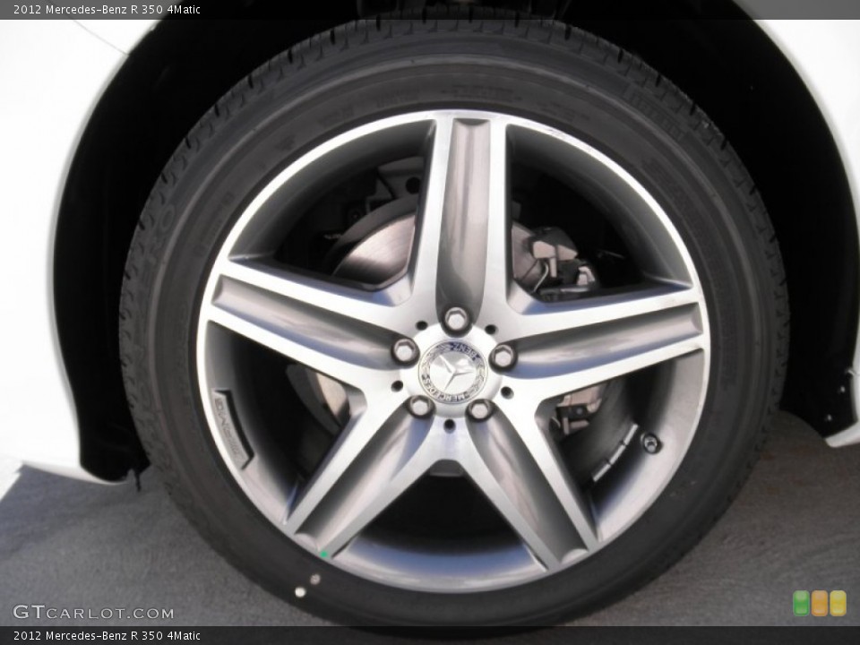 2012 Mercedes-Benz R 350 4Matic Wheel and Tire Photo #53915678